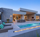 Grey Dream Outdoor House with Pool m